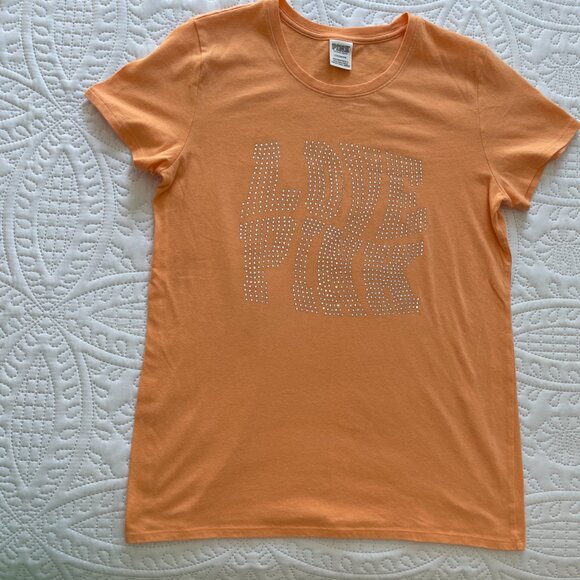 Victoria Secret Pink T- Shirt L - Picture 6 of 11